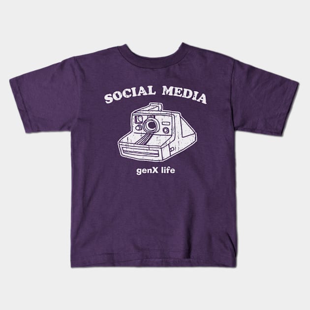 genX Social Media Kids T-Shirt by genX life